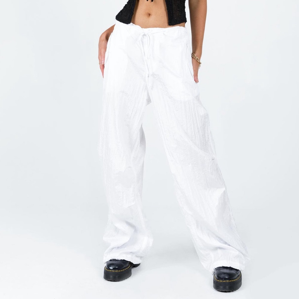 Chute Trousers in Ivory